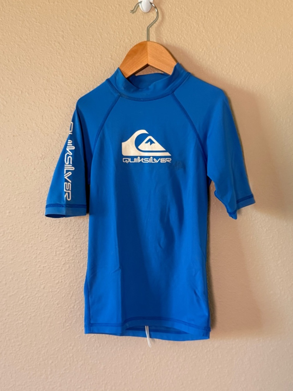 Quiksilver Kids Royal Blue Short-Sleeve Rashguard